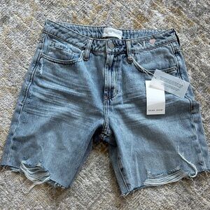 Dear John Light Blue Jean Shorts